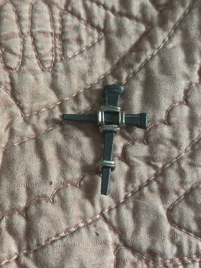 Vintage Canterbury Cross Pendant 19th Century- Classic Religious Accessory